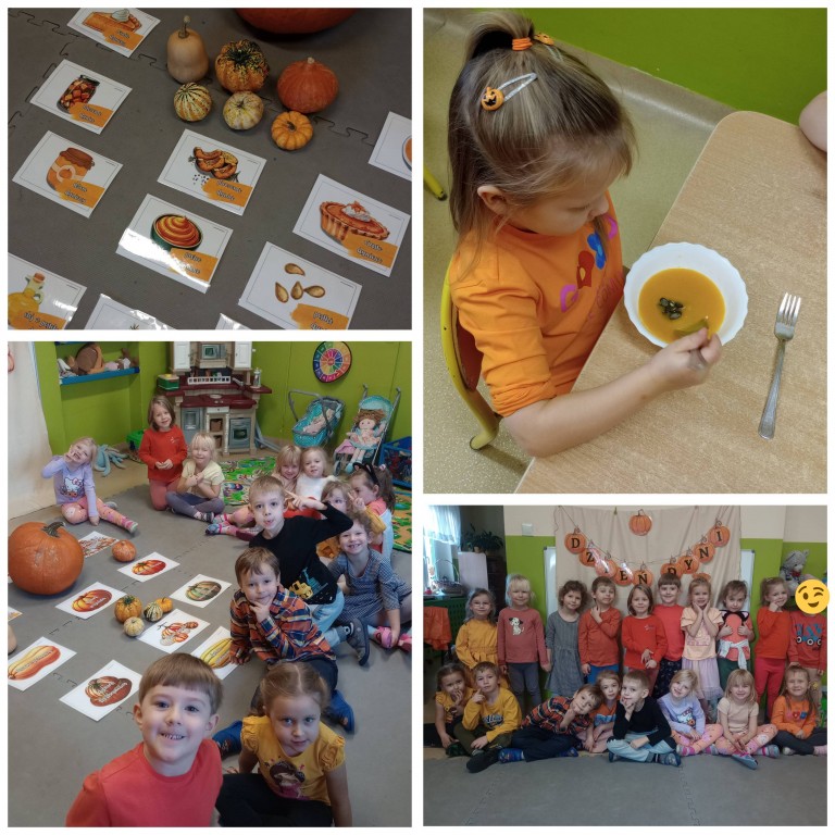 Kotki świętują Dzień Dyni