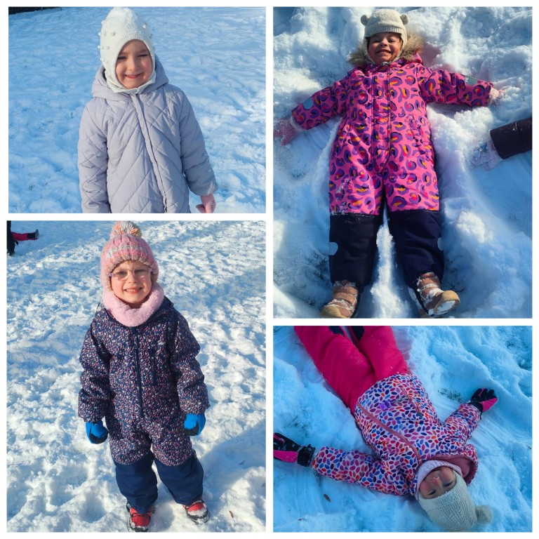 ZIMOWE ZABAWY KOTKÓW 