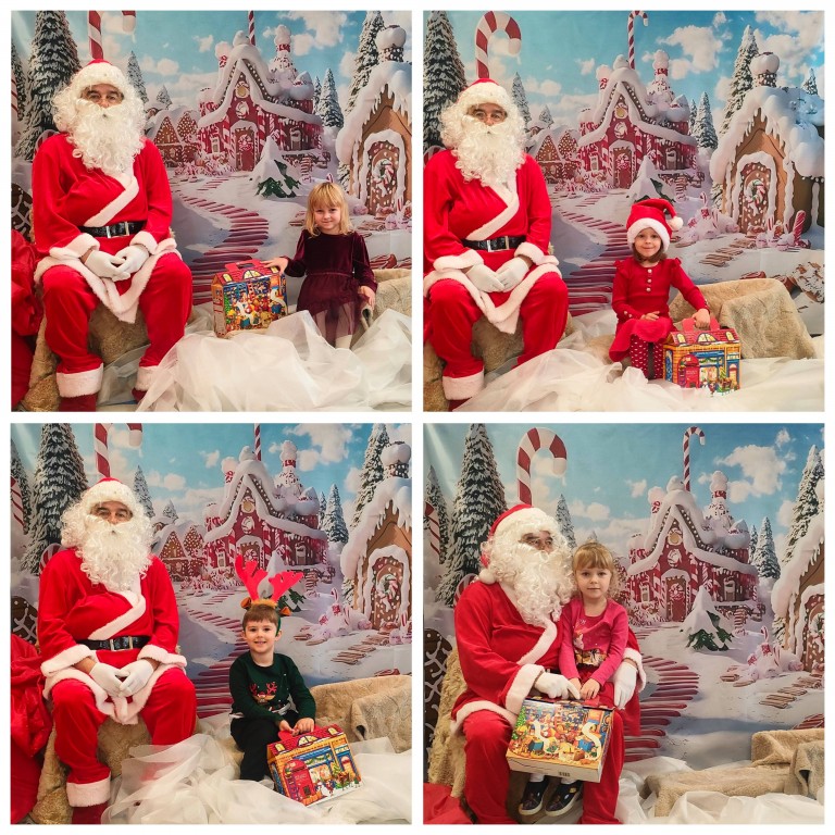 Mikołaj z wizytą u kotków 