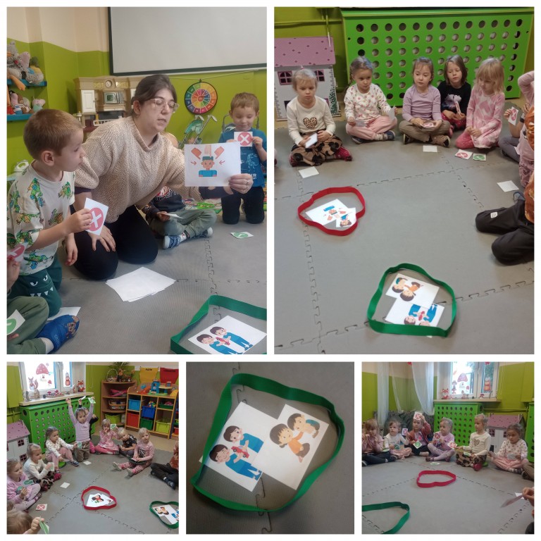 Zajęcia pożądane i niepożądane - zajęcia z Panią Psycholog 