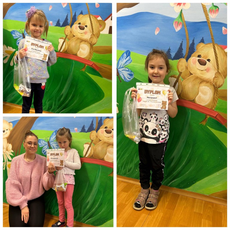 Kotki z nagrodami w konkursie 