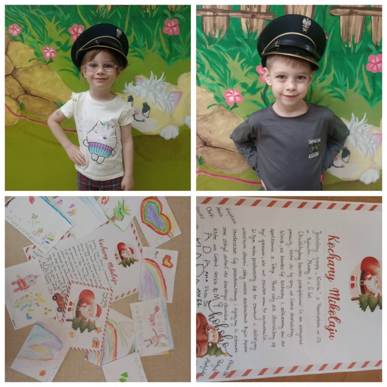 Kotki poznają pracę listonosza 