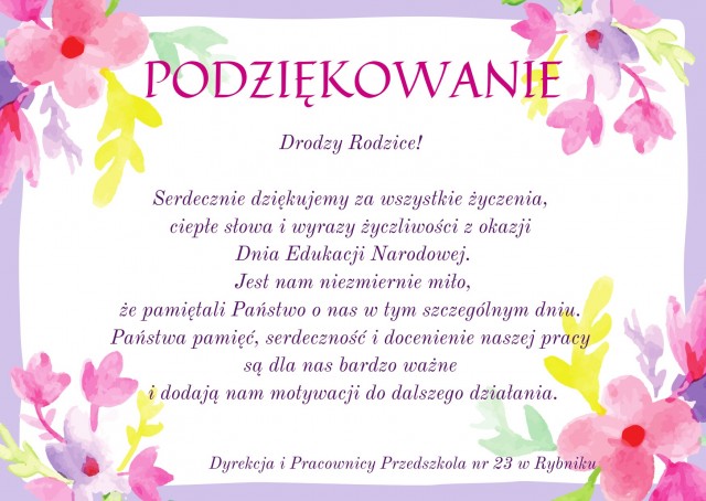 Dzień Edukacji Narodowej